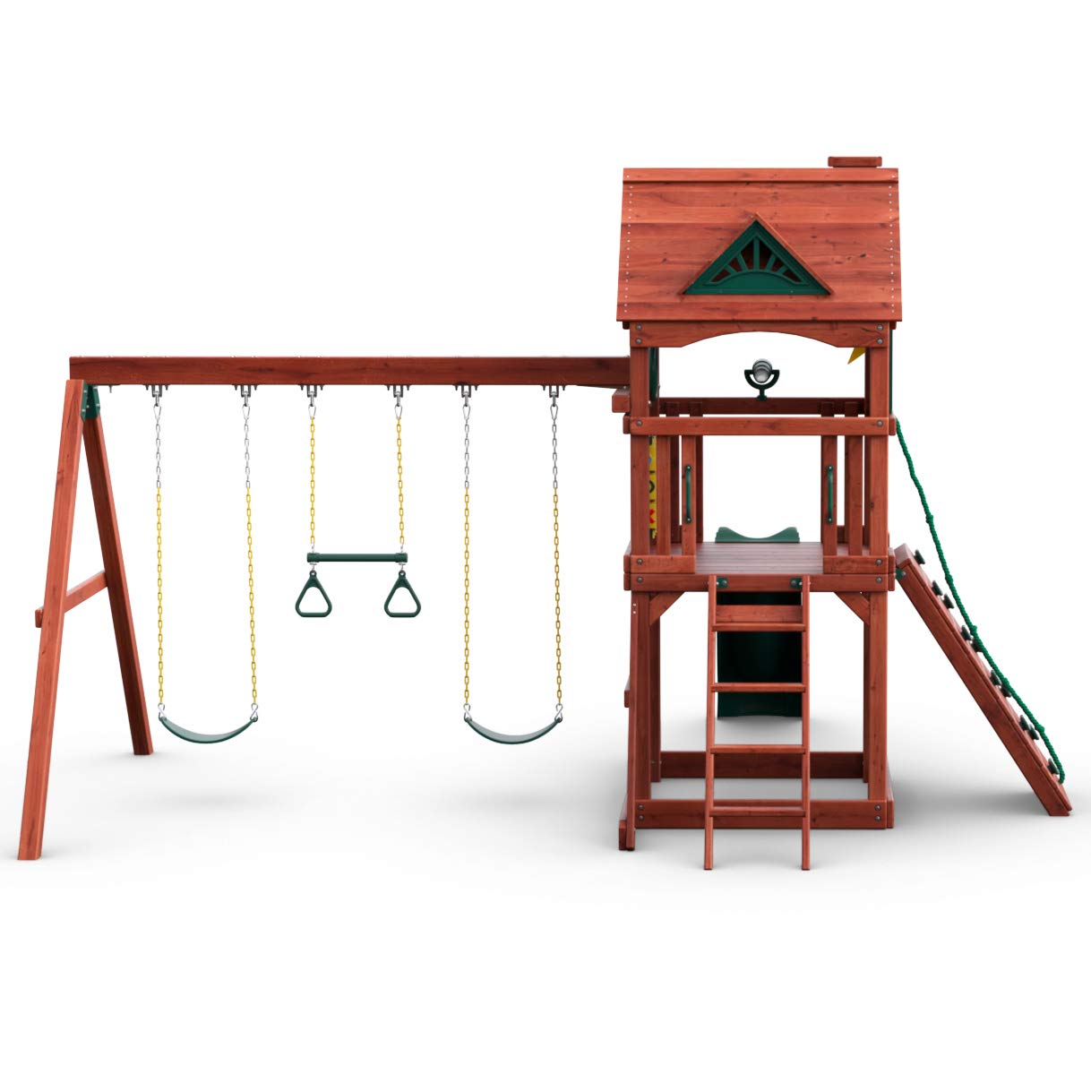 【Baby&Kids】Gorilla Playsets 01-0021 Nantucket II Wooden Swing Set