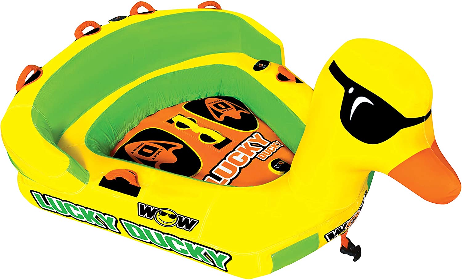 【Sports&Outdoors】World of Watersports Big Ducky Inflatable Towable Deck Tube for Boating