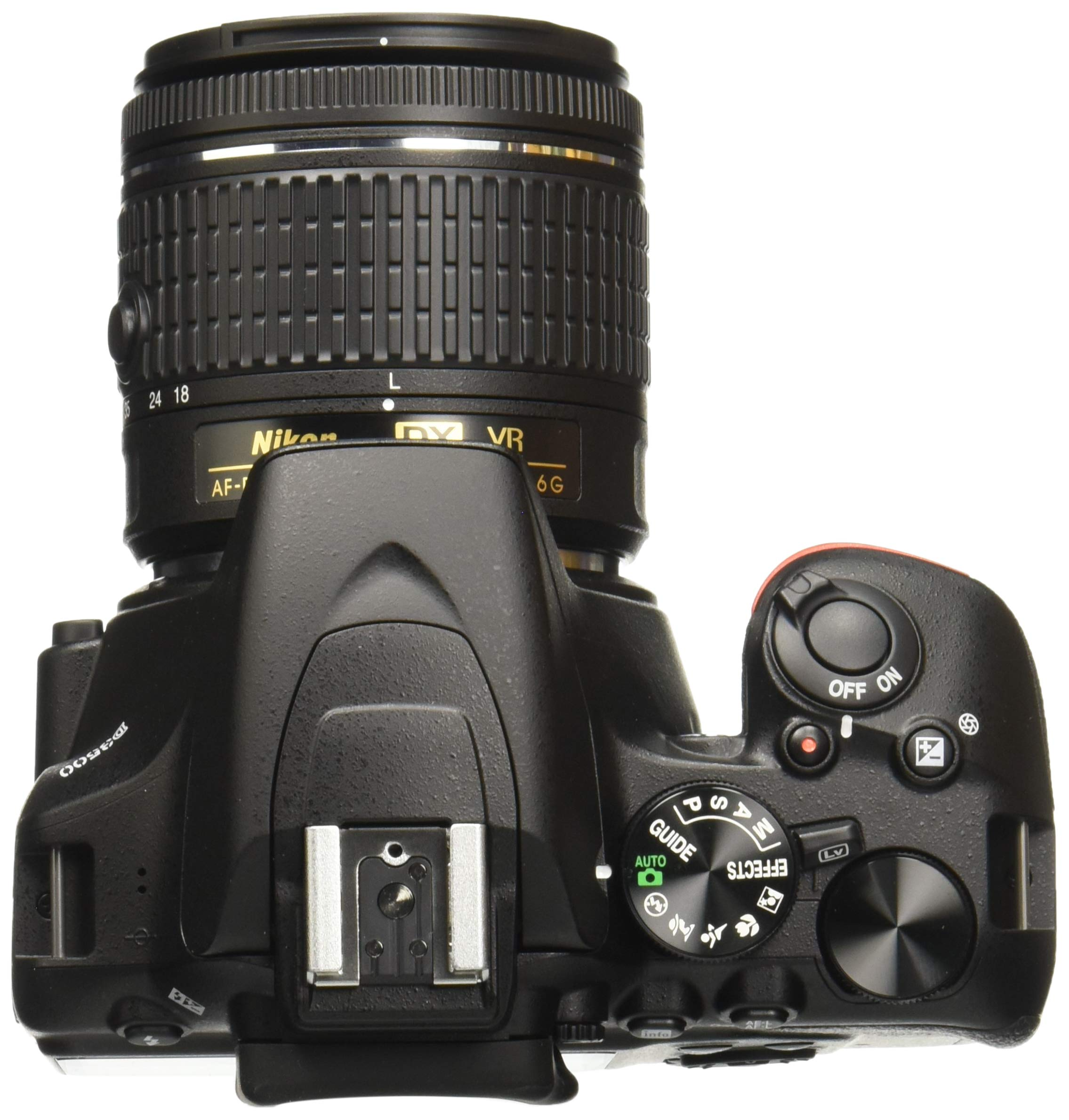 【Electronics】Nikon D3500 W/ AF-P DX NIKKOR 18-55mm f/3.5-5.6G VR Black