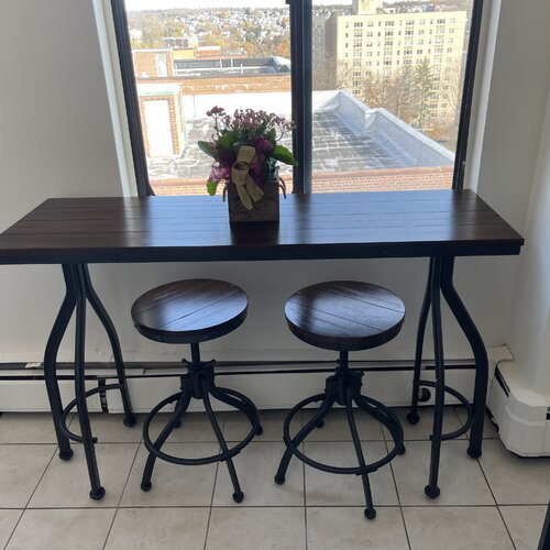 【Furniture】Keaka 2 - Person Counter Height Dining Set