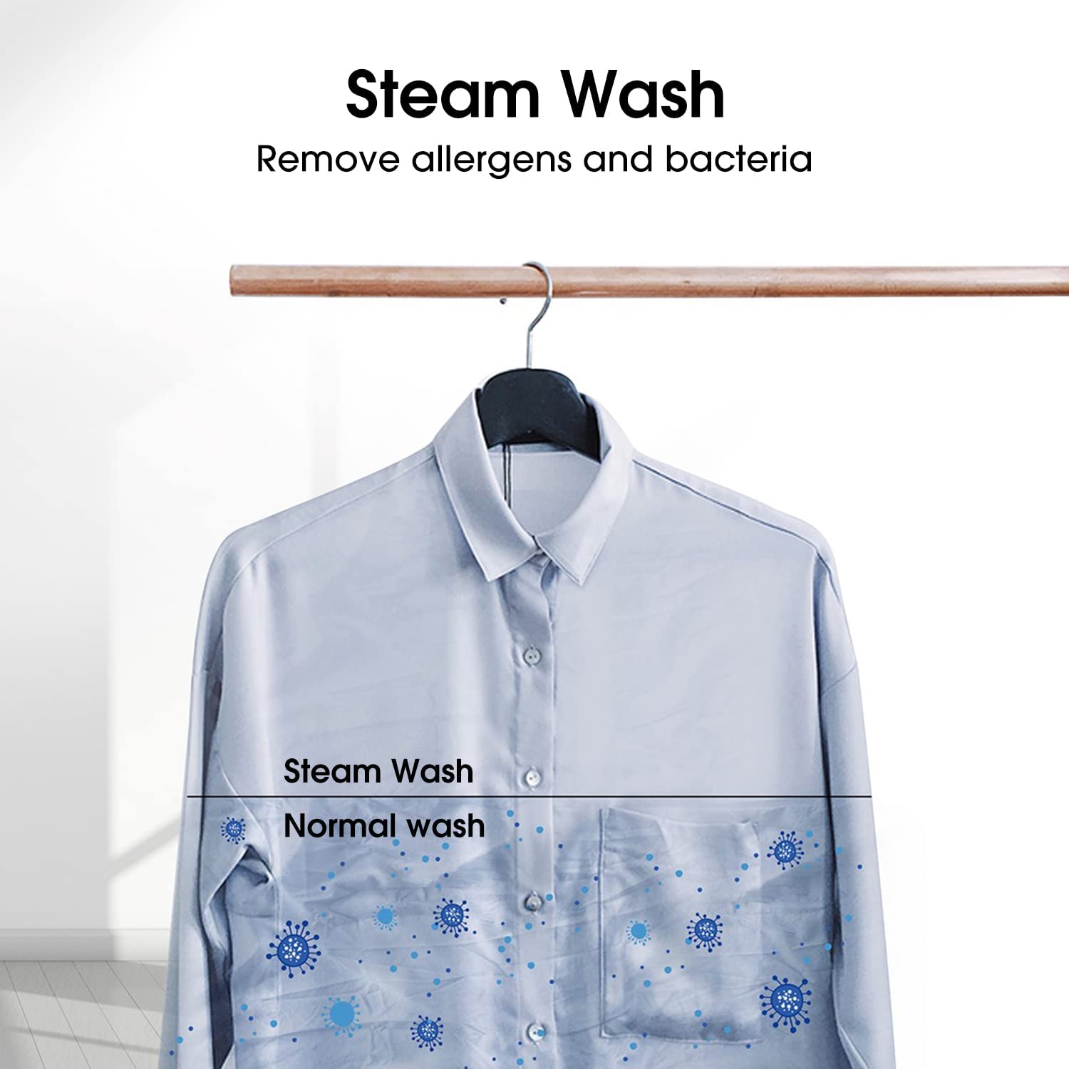 WFPV6012EM-Freestanding-6 KG-Front Load Washing Machine-Steam Wash-Quick Wash-15 Washing Programs