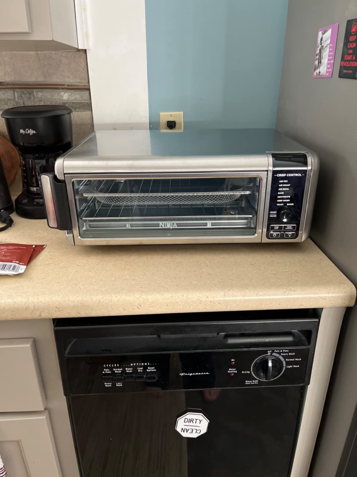 【Appliances】Ninja SP301 Dual Heat Air Fry Countertop 13-in-1 Oven with Extended Height, XL Capacity