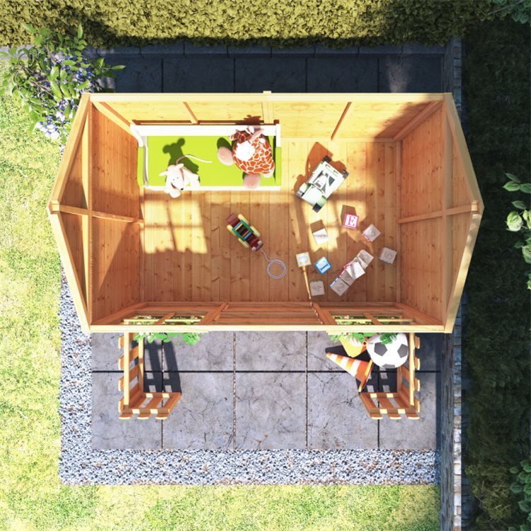【Home&Garden】Gingerbread Junior Playhouse 6 x 4