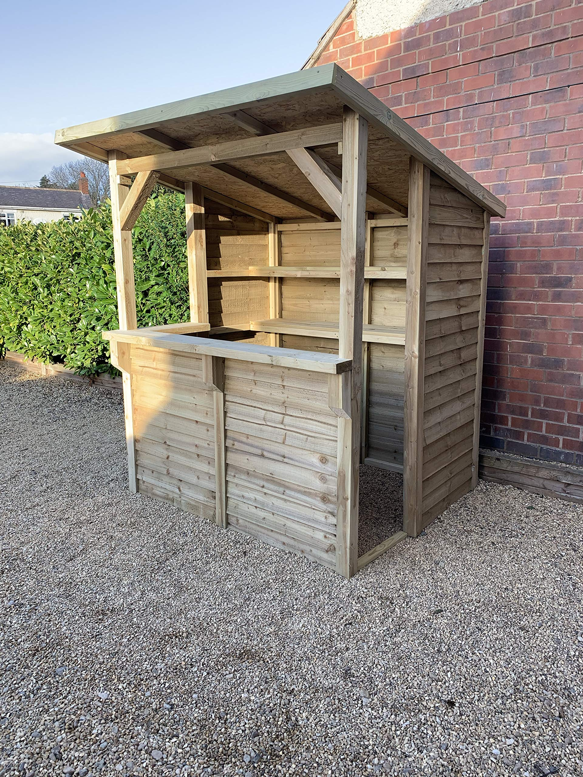 【Home&Garden】Wooden Garden Bar, Heavy Duty Pressure Treated