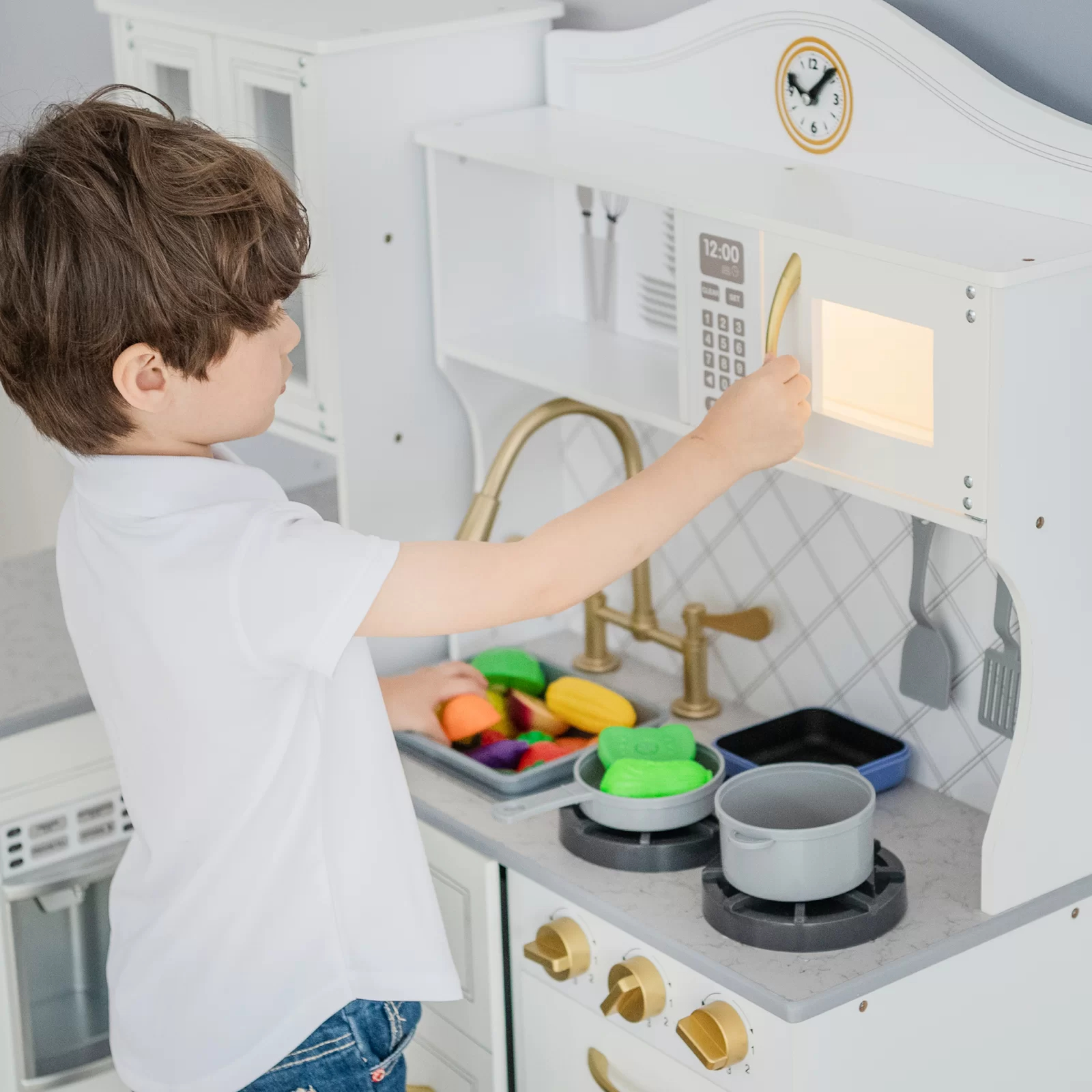 【Baby&Kids】Little Chef Upper East Play Kitchen Set