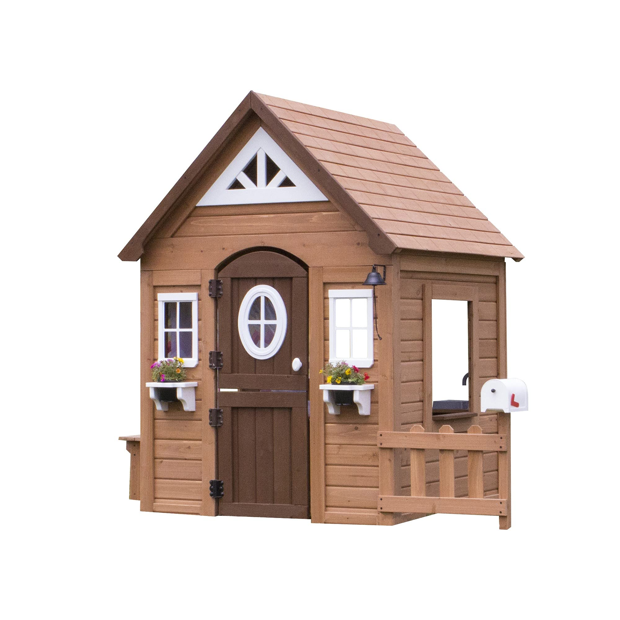 【Baby&Kids】Aspen All Cedar Outdoor Wooden Playhouse