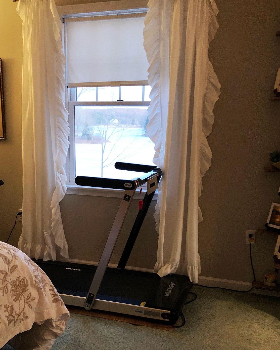 【Sports&Outdoors】ASUNA Premium Slim Folding Treadmill Running Machine with Speakers for Home Gyms