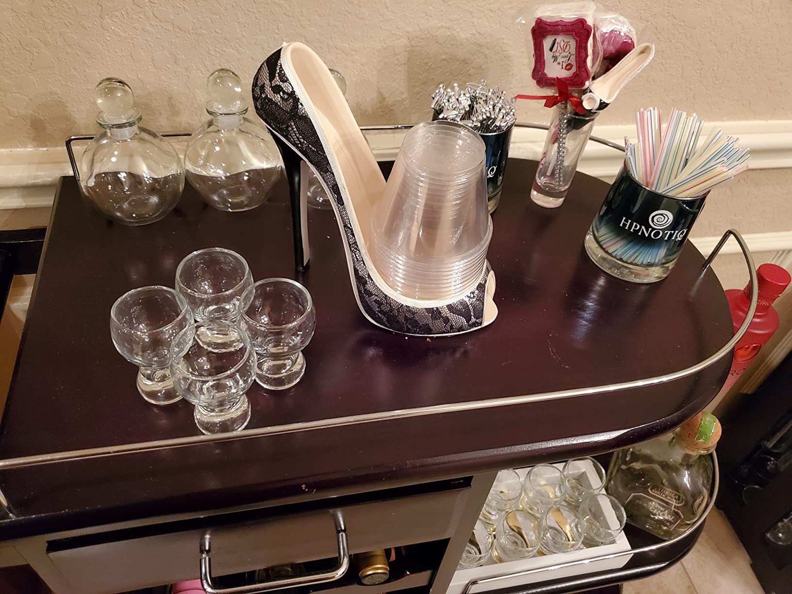 【Furniture】Winsome Trading, Inc. Jimmy Cart, Espreso