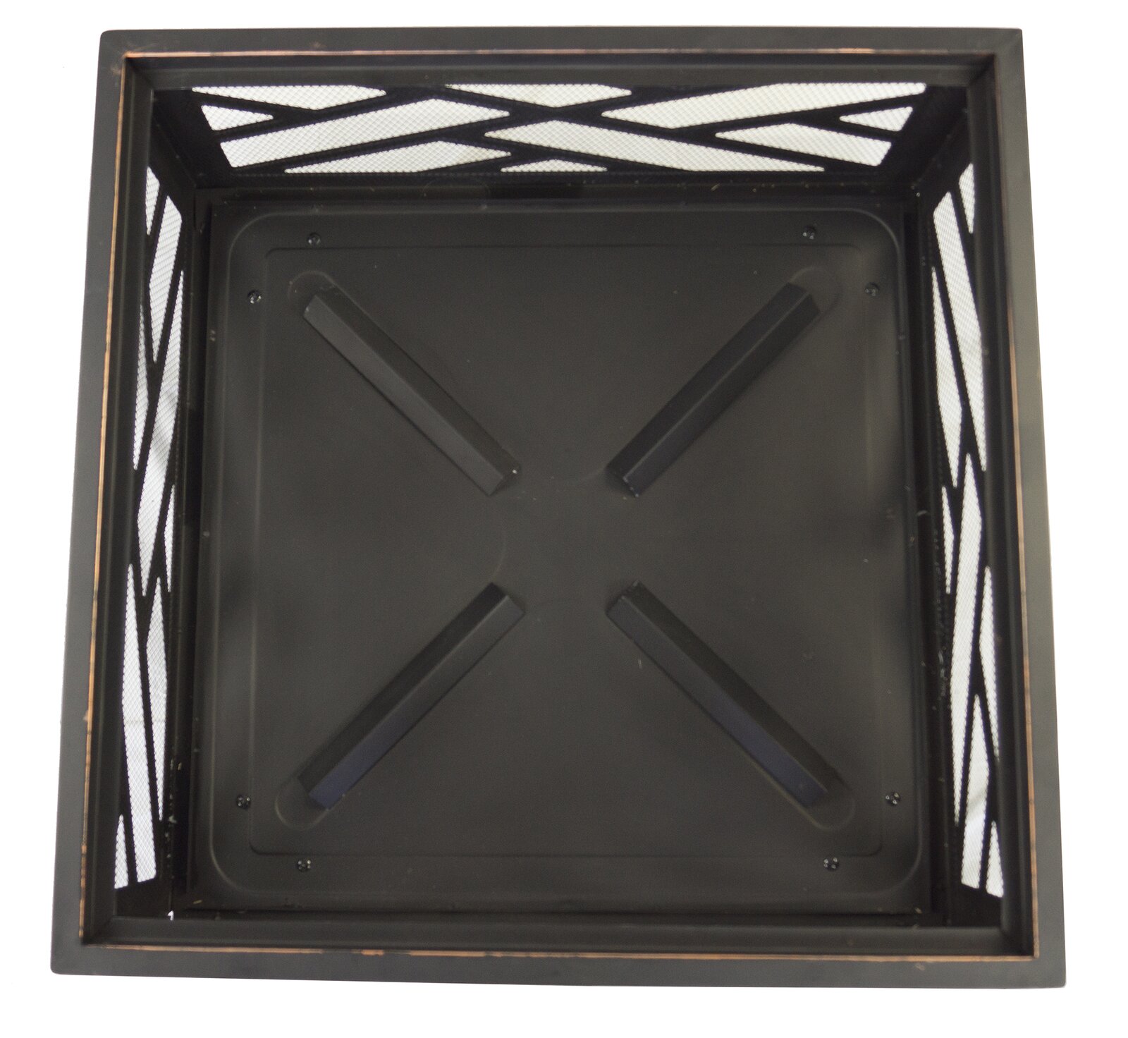 【Sports&Outdoors】Telvin 26'' H x 26'' W Steel Wood Burning Outdoor Fire Pit with Lid