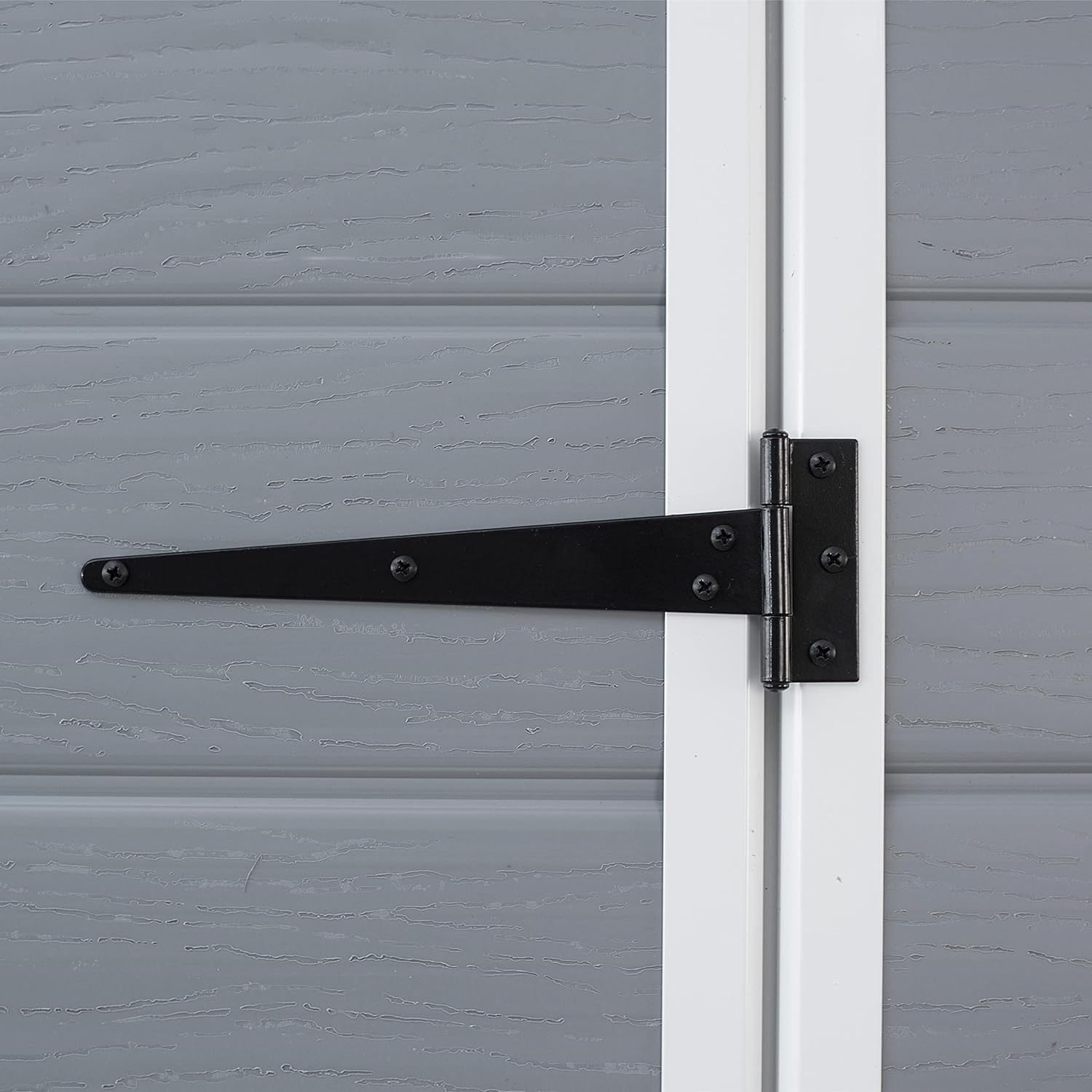 Keter Manor Outdoor Garden Storage Shed, Grey, 4 x 3 ft