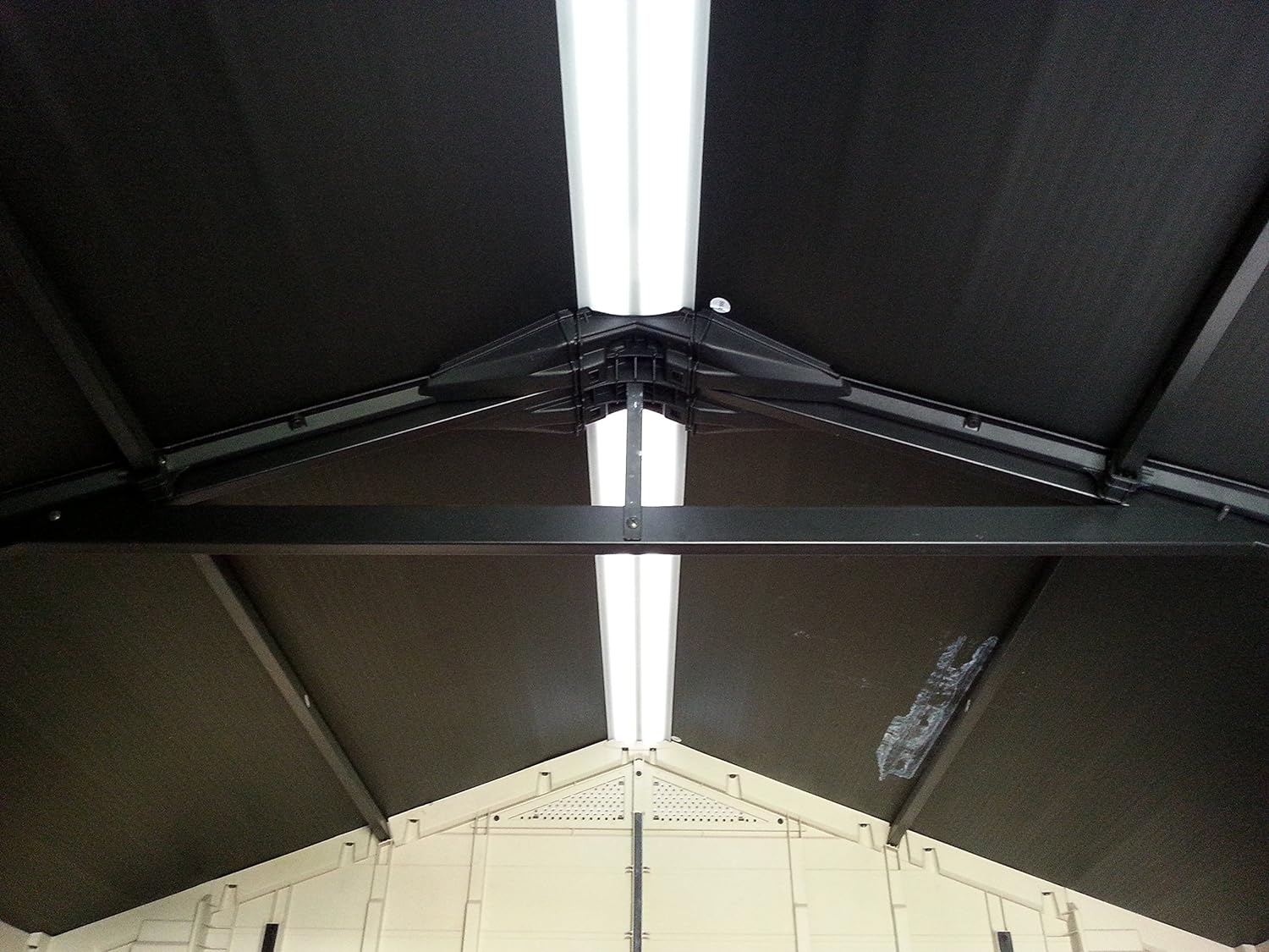 Keter Factor Outdoor Garden Storage Shed, Beige, 8 x 11 ft