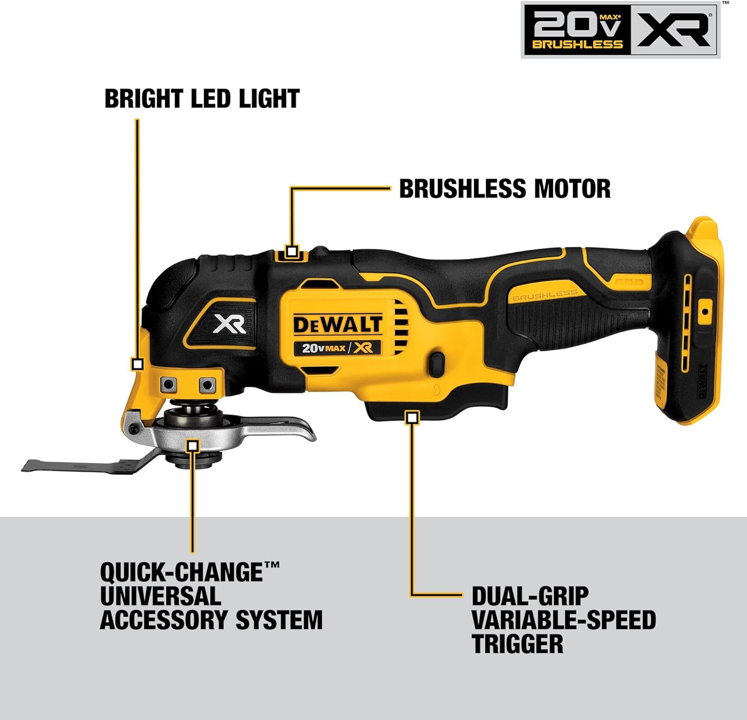 DEWALT 20V MAX Power Tool Combo Kit, 10-Tool Cordless Power Tool Set with 2 Batteries and Charger (DCK1020D2)<NO8>