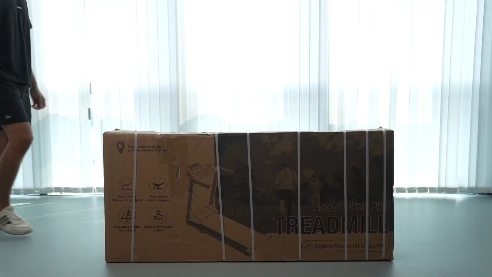 Superun Raceable Treadmill for Home Foldable, Folding Treadmill Suitable for High-Tech Equipment,Incline Treadmill 158 KG Weight Capacity, Running Machine with Training Courses and Multi-Runner Races