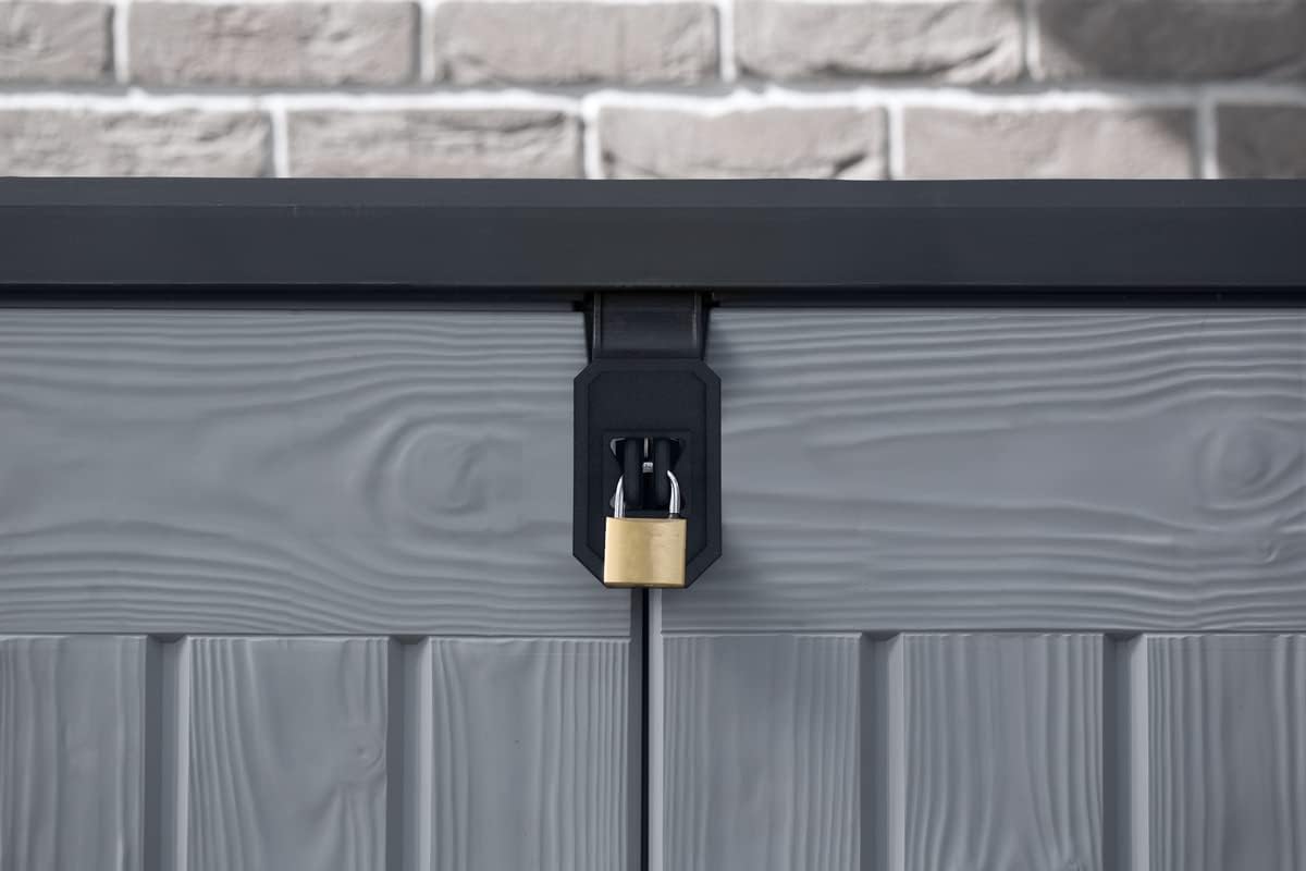 Keter 250001 Store It Out Pro Outdoor Storage Shed, 145.5 x 82 x 123cm Beige/Brown