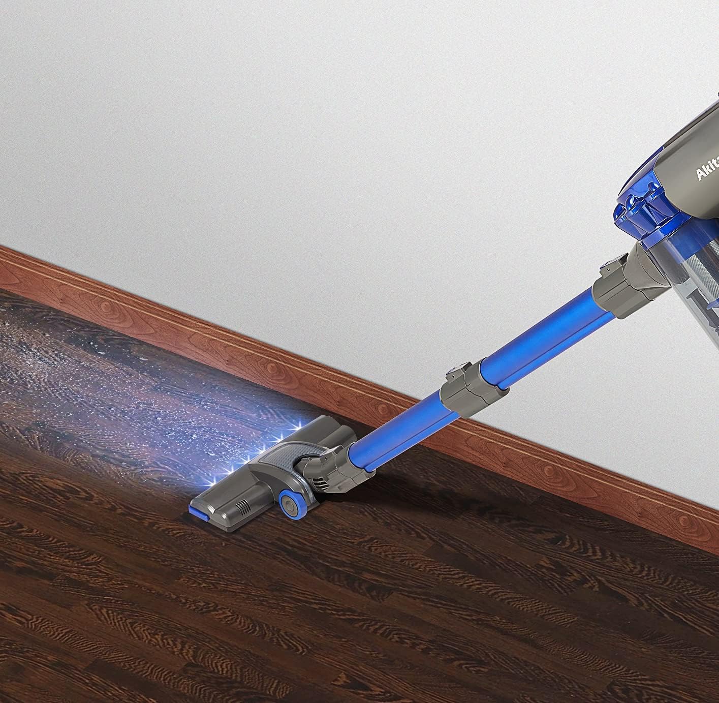 Akitas 3in1 Cordless Vacuum Cleaner Upright Handheld Stick Lightweight 22.2v 150W Rechargeable Lithium Battery Good For Carpet