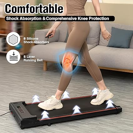 Treadmills,Walking Pad with Remote Control,Under Desk Treadmill for Home/Office Fitness Exercise