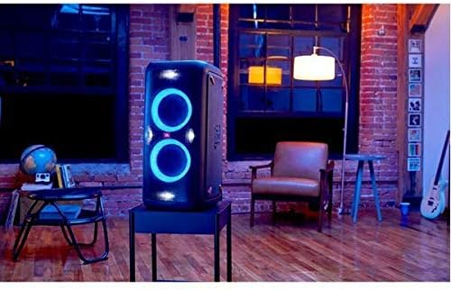 JBL PartyBox 310 Wireless Bluetooth Party Speaker with Built-in Dynamic Lighting, Karaoke Mode, Powerful Bass and JBL App Support, Black