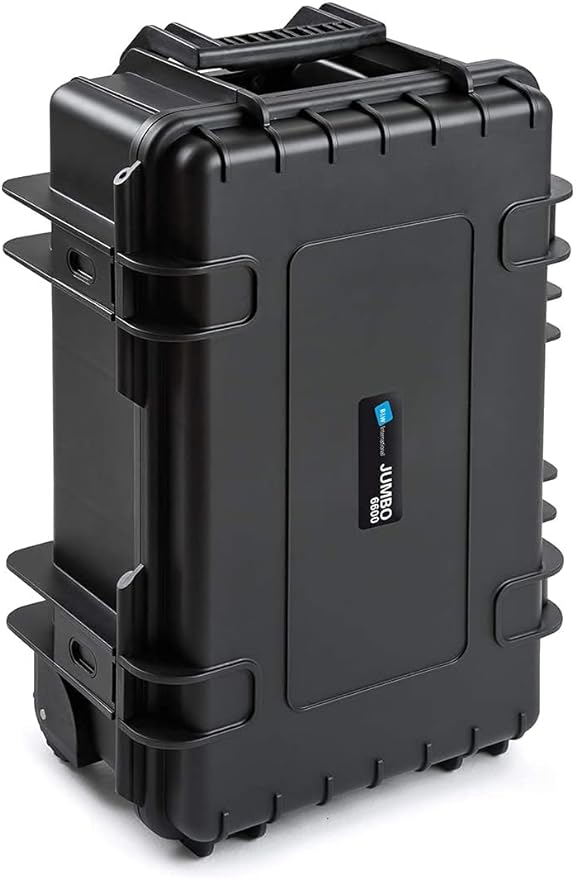 B&W International Jumbo 6700 Outdoor Tool Case with Pocket Tool Boards, Black