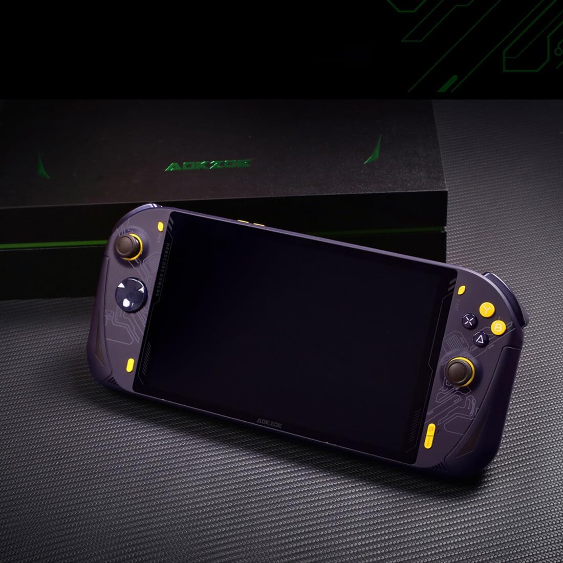 ASVIL AOKZOE A1 Handheld Game Console, Support Wifi and Bluetooth 6.0 IPS Screen 8-inch Windows System 16G+512G, Portable Retro Mini Handheld Gift for Kids and Adults