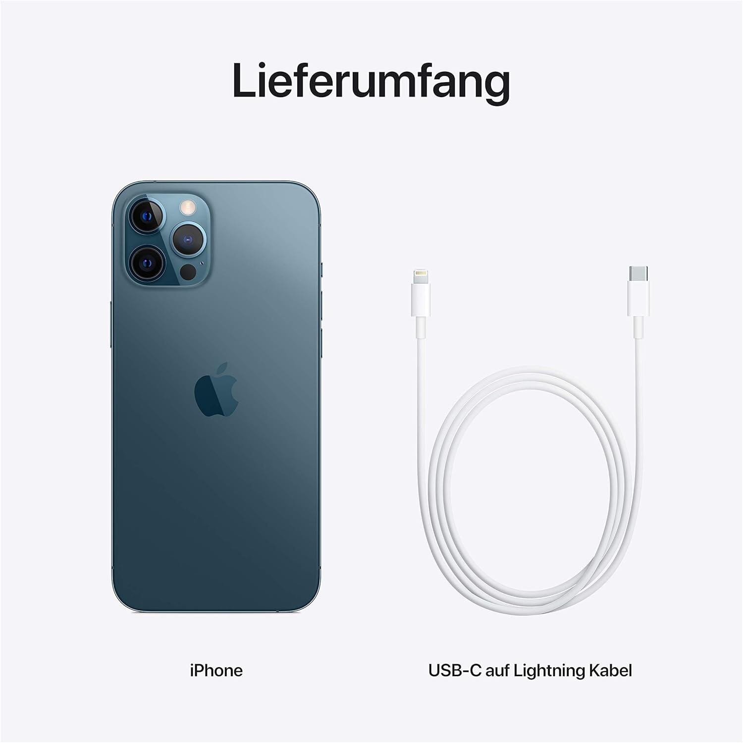 Apple iPhone 12 Pro Max, 128GB, Pacific Blue