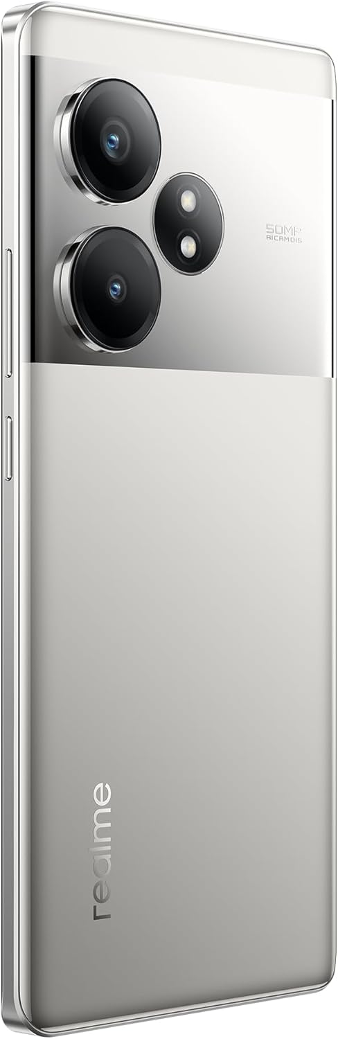 realme GT 6T 5G Smartphone 8 + 256 GB, Snapdragon 7+ Gen 3 Flagship Chipset, 120 Hz 6000 nit Hyper Display, 120 W Supervooc Charge, 5500 mAh Massive Battery, Sony 50MP OIS Camera, Razor Green