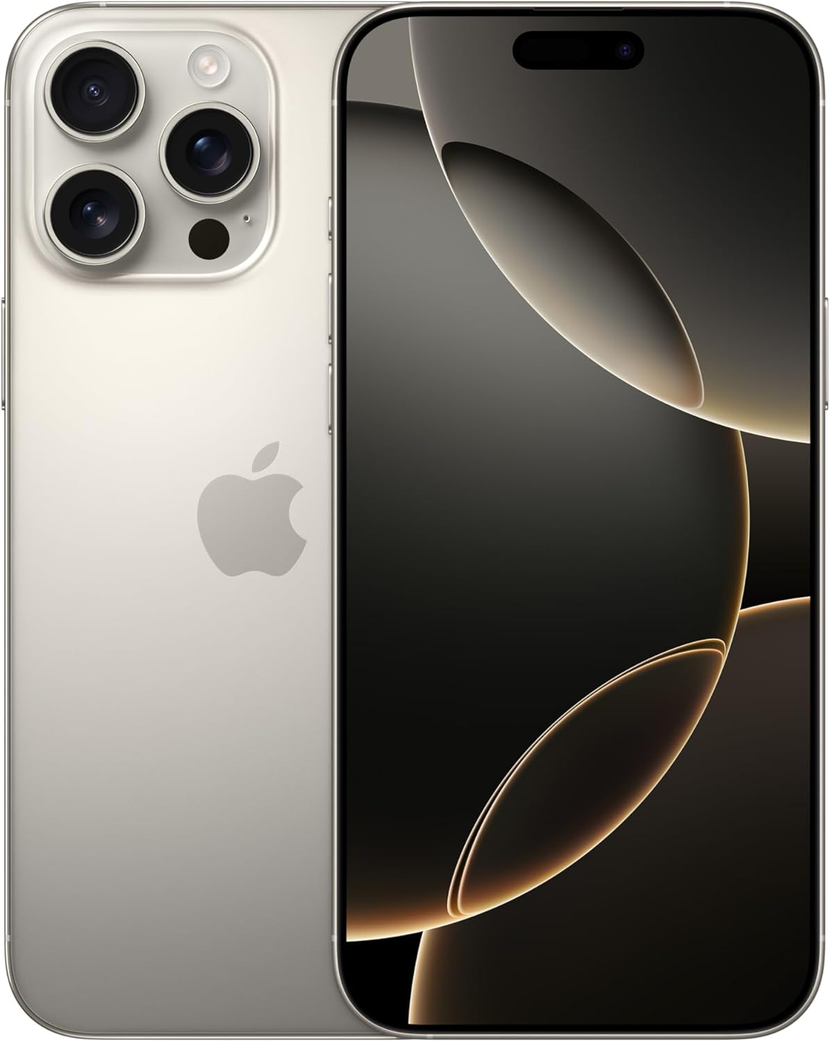 Apple iPhone 16 Pro Max 256 GB: 5G Mobile phone with Apple Intelligence, Camera Control, A18 Pro Chip and a Huge Leap in Battery Life. Works with AirPods; Natural Titanium