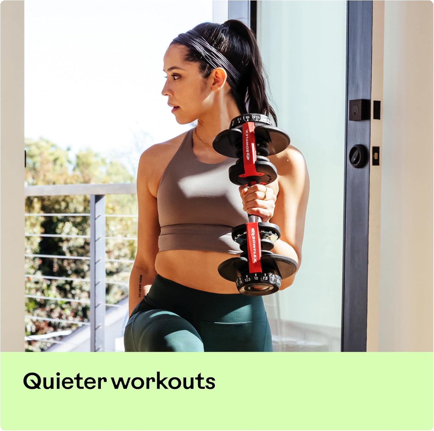 Bowflex Unisex Adult Selecttech 552i Hantel, Schwarz/Rot,Einheitsgröße EU