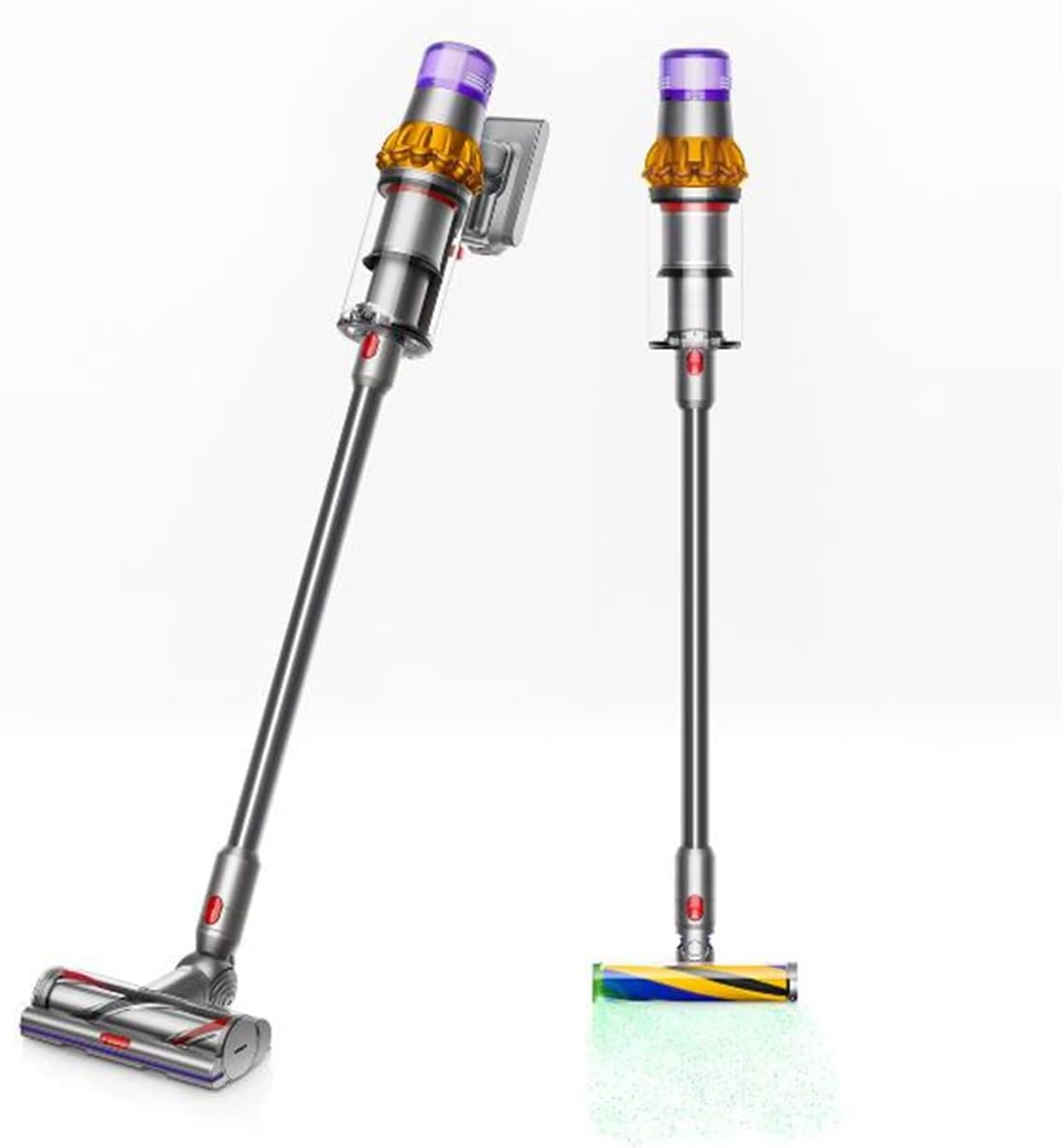 Dyson V15 Detect 368340-01, Staubsauger, Einfarbig, 120 W, 0.2 gallons, 78 Dezibel