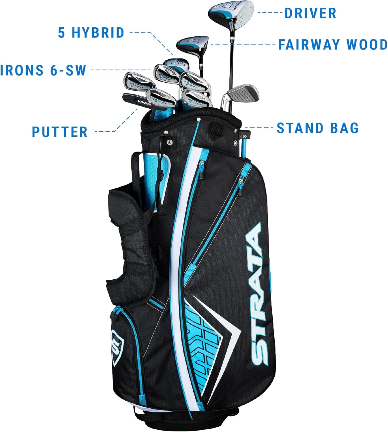 Strata Golf-Komplettpaket-Set