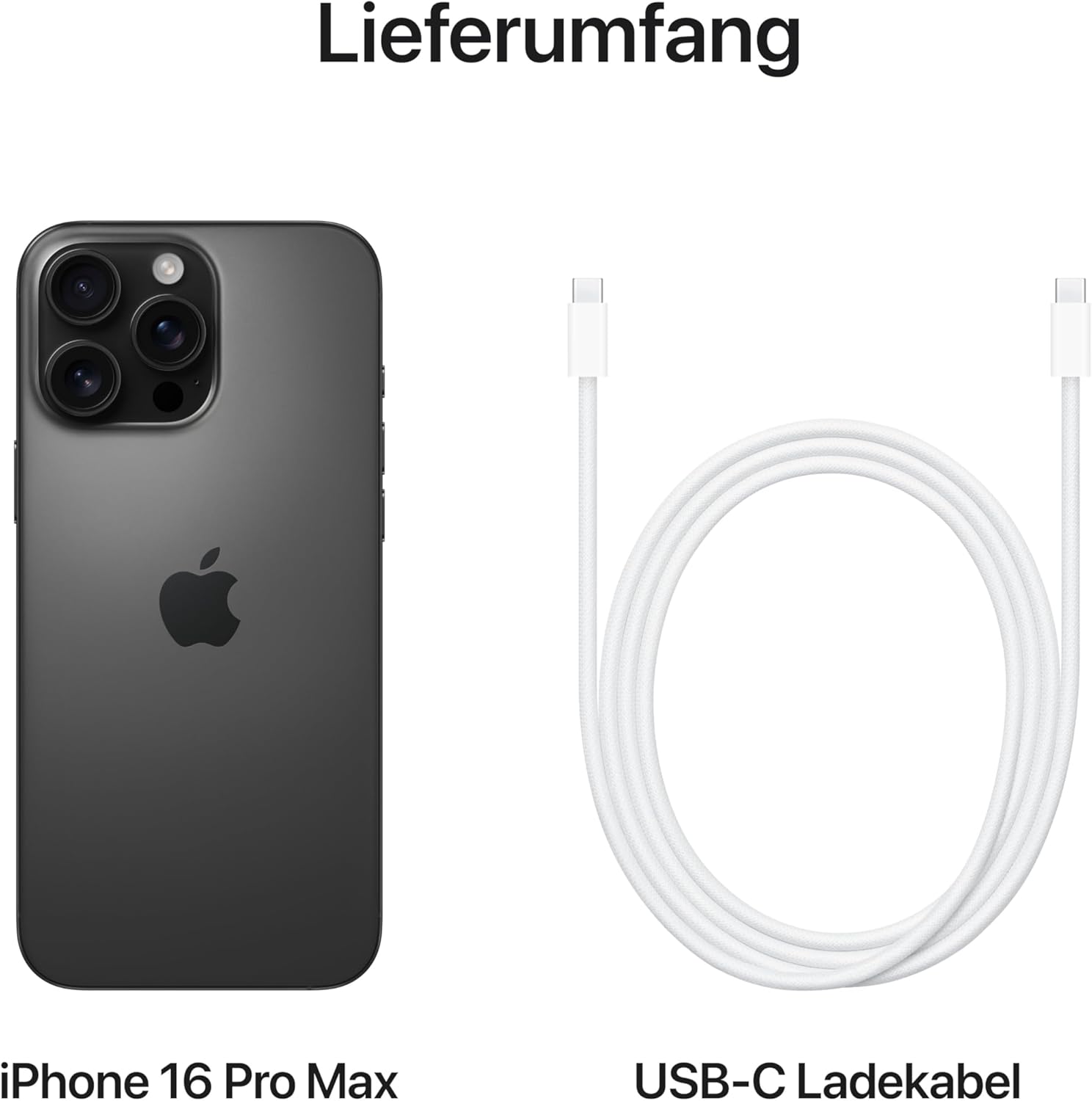 Apple iPhone 16 Pro Max 256 GB: 5G Handy mit Kamerasteuerung, 4K 120 Dolby Vision und einem großen Sprung bei der Batterielaufzeit. Funktioniert mit AirPods, Titan Natur