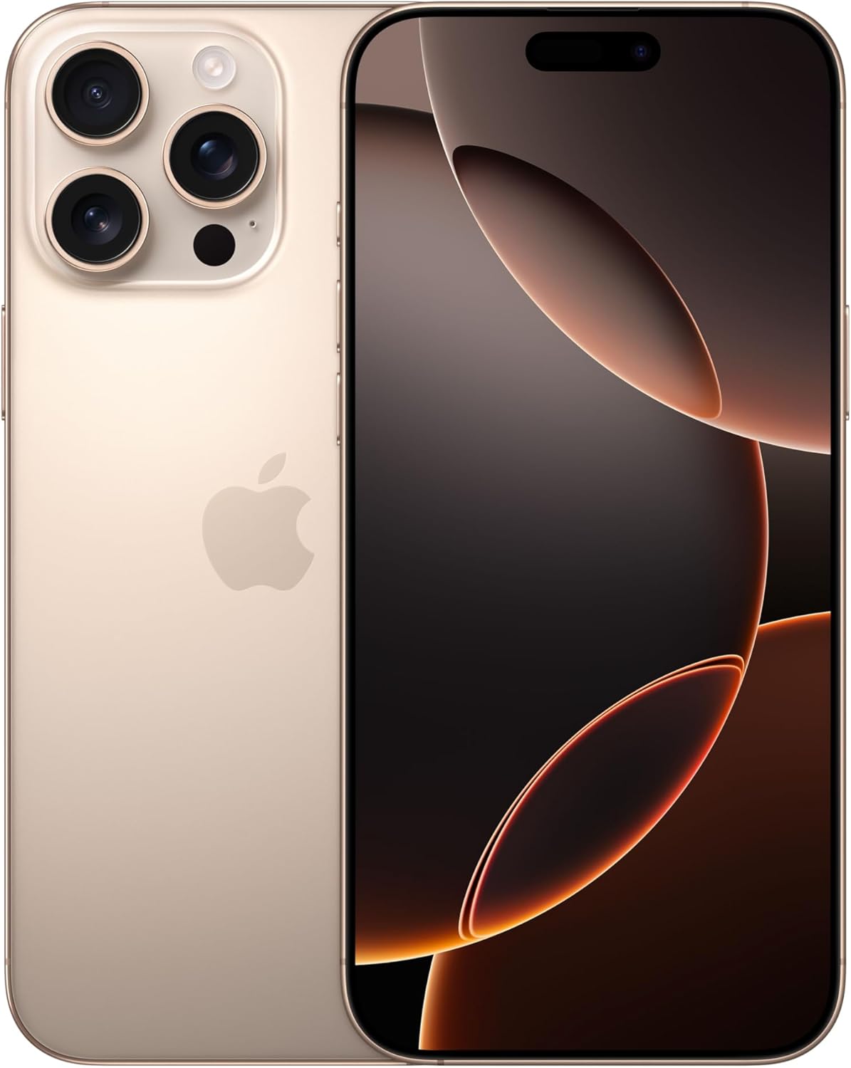 Apple iPhone 16 Pro Max 256 GB: 5G Handy mit Kamerasteuerung, 4K 120 Dolby Vision und einem großen Sprung bei der Batterielaufzeit. Funktioniert mit AirPods, Titan Natur