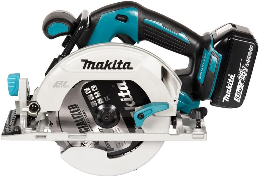 Makita DHS680RTJ Akku-Handkreissäge 57 mm 18 V / 5,0 Ah, 2 Akkus + Ladegerät im MAKPAC