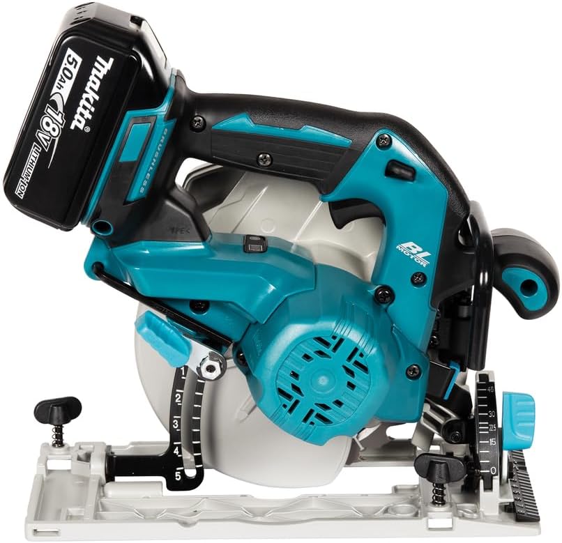 Makita DHS680RTJ Akku-Handkreissäge 57 mm 18 V / 5,0 Ah, 2 Akkus + Ladegerät im MAKPAC