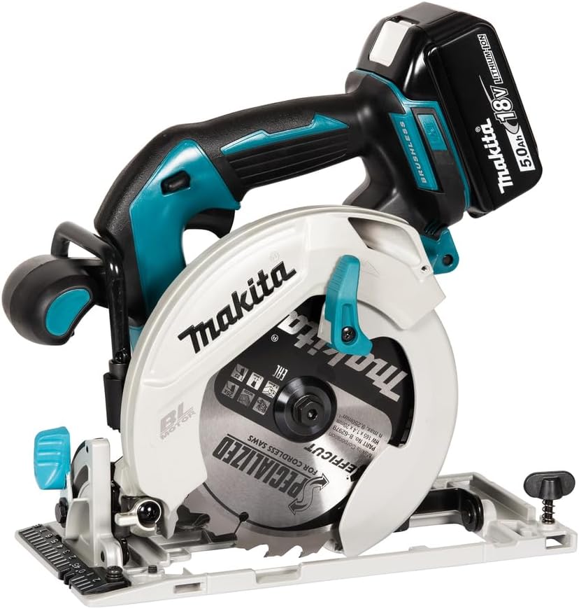 Makita DHS680RTJ Akku-Handkreissäge 57 mm 18 V / 5,0 Ah, 2 Akkus + Ladegerät im MAKPAC