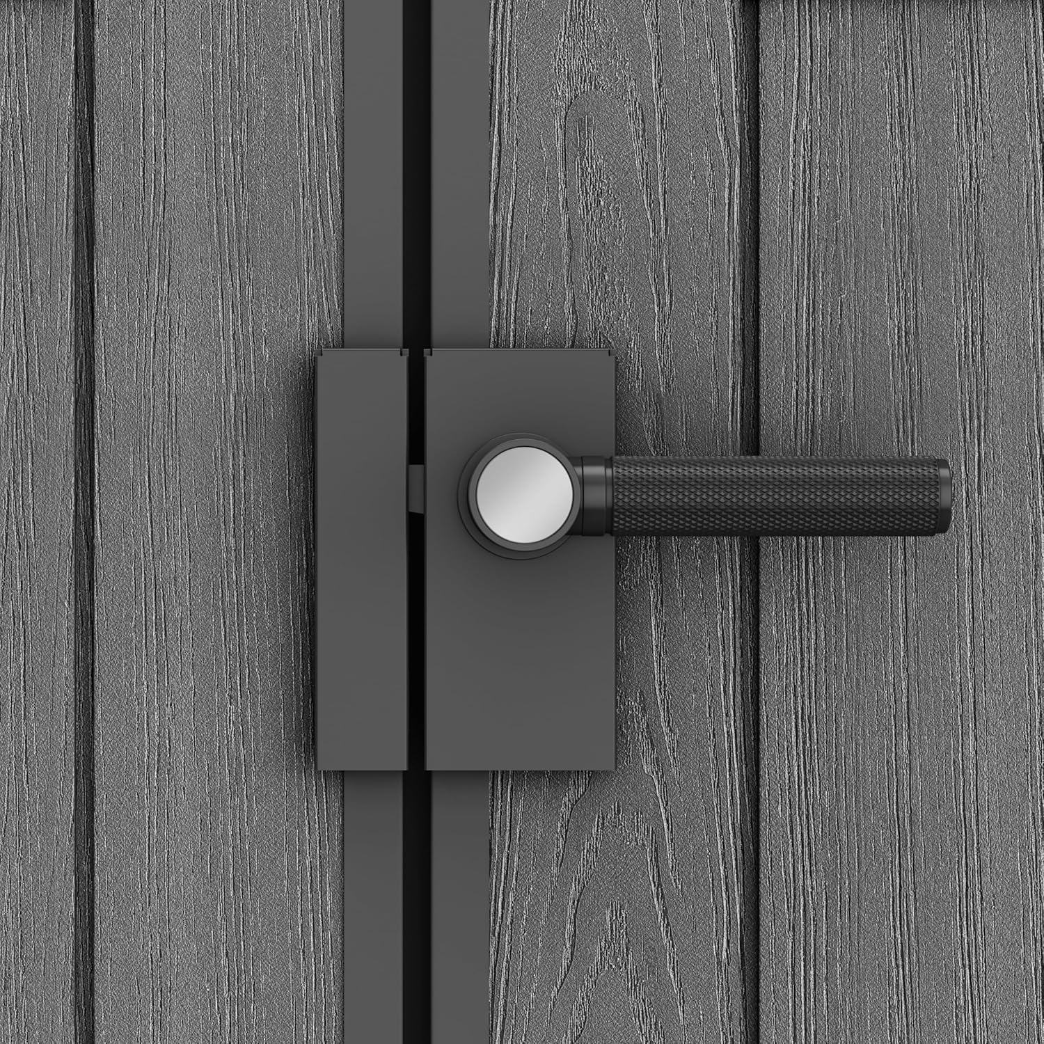 Keter Gerätehaus Darwin 4x6, Grau, Außenmaße 184,5x125,8x205cm, wartungsfrei, wetterfest, wasserdicht, mit Unterboden