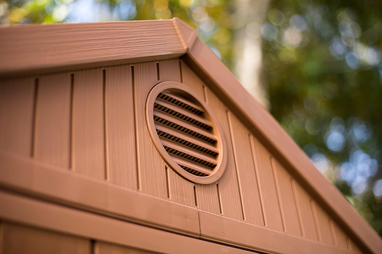 Keter Gerätehaus Darwin 4x6, Grau, Außenmaße 184,5x125,8x205cm, wartungsfrei, wetterfest, wasserdicht, mit Unterboden