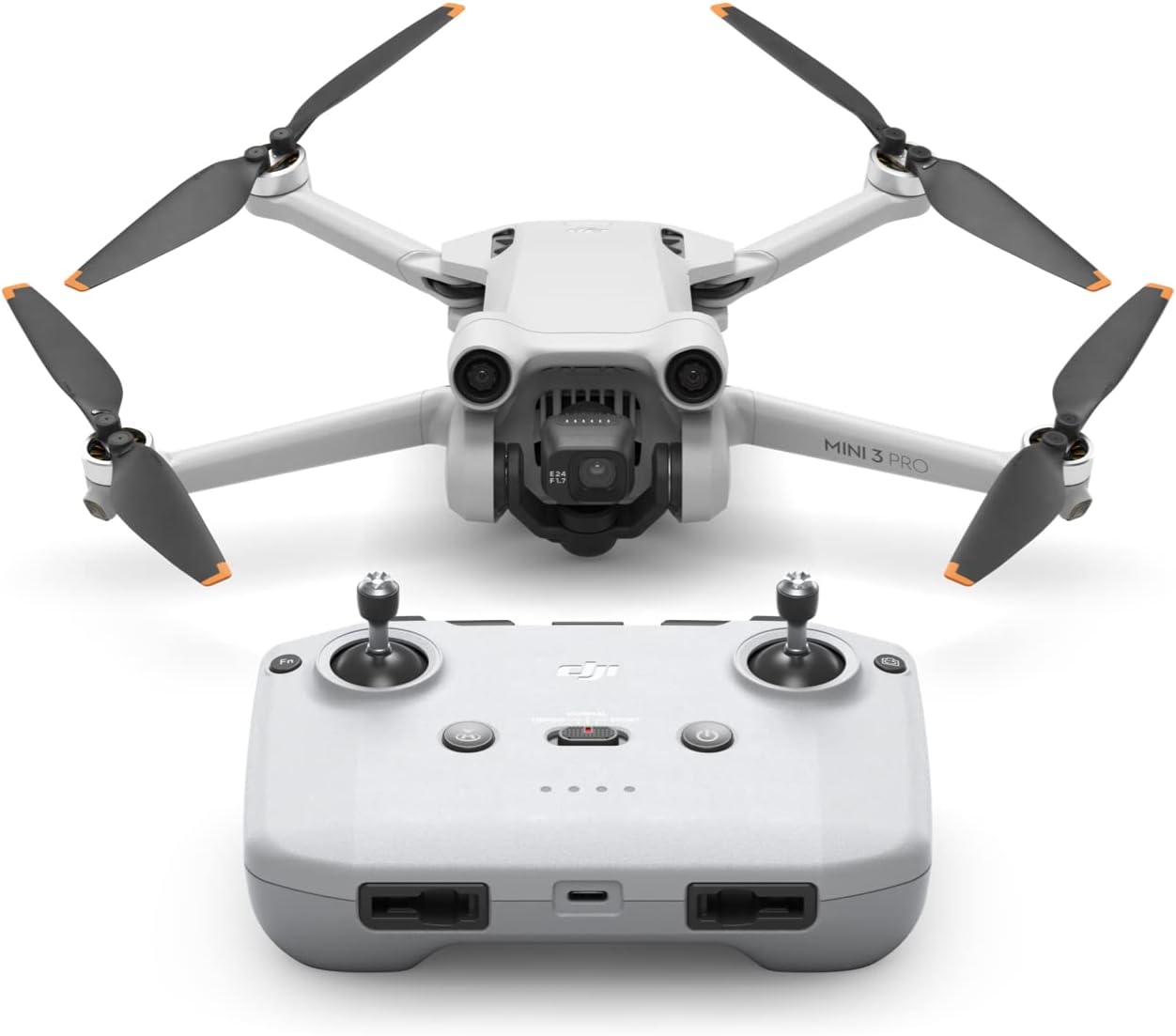 DJI Mini 3 Pro – Leichte und faltbare Kameradrohne mit 4K/60fps Videos, 48 MP Fotos, 34 Minuten Flugzeit, Hindernisvermeidung in 3 Richtungen, ideal für Luftaufnahmen und soziale Medien