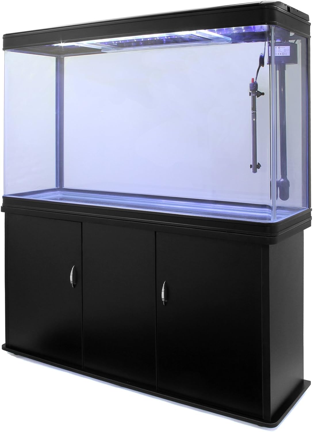 300 Liter Heimaquarium Aquarium mit Unterschrank Aquariumkobination 143.5cm H x 120.5cm L x 39cm B