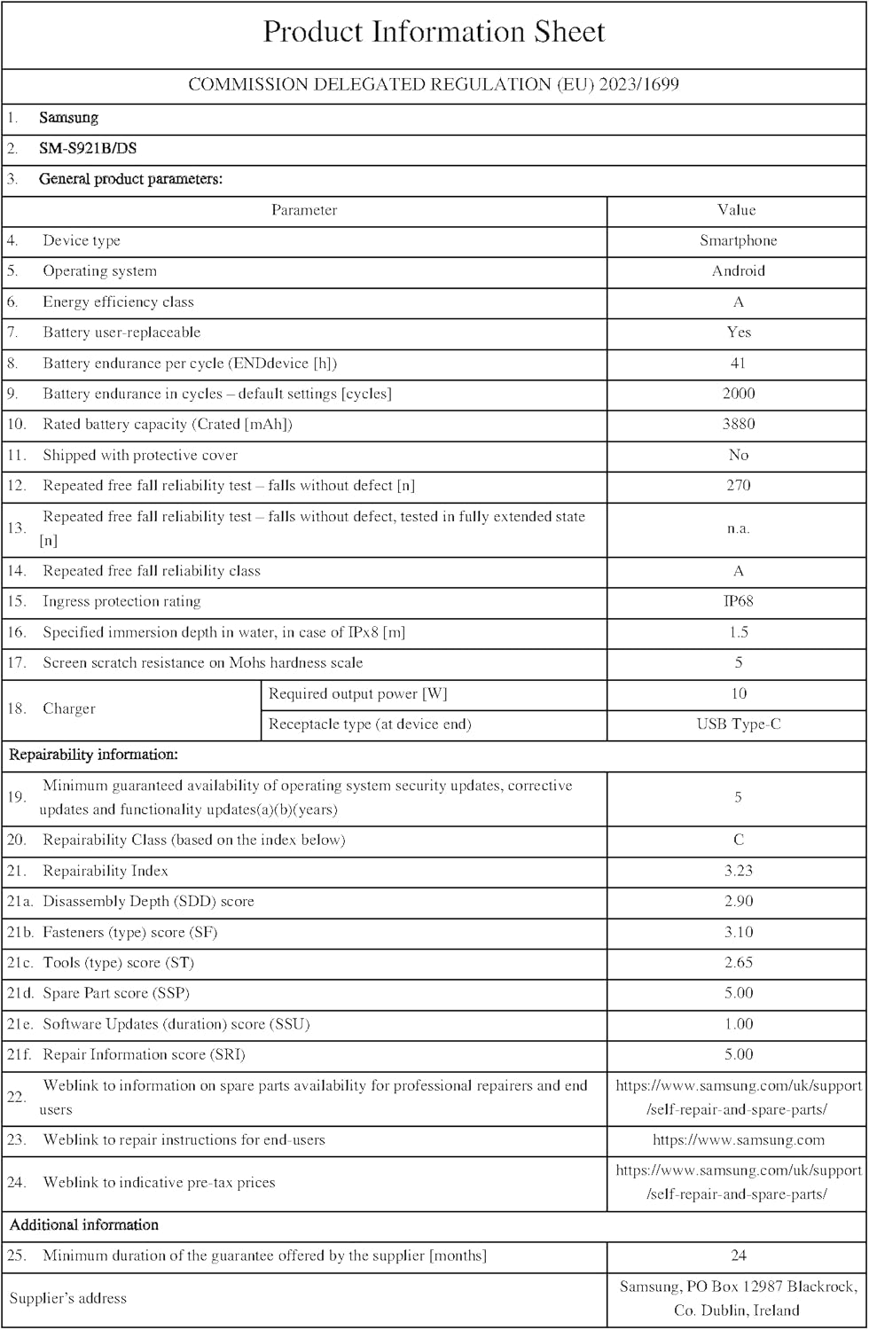 Samsung Galaxy S24 AI Smartphone, Android-Handy ohne Vertrag, 8 GB RAM, 128 GB Speicher, 50-MP-Kamera, Lange Akkulaufzeit, Onyx Black, 3 Jahre Herstellergarantie