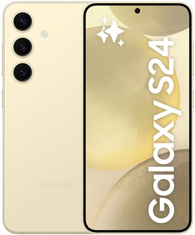 Samsung Galaxy S24 AI Smartphone, Android-Handy ohne Vertrag, 8 GB RAM, 128 GB Speicher, 50-MP-Kamera, Lange Akkulaufzeit, Onyx Black, 3 Jahre Herstellergarantie