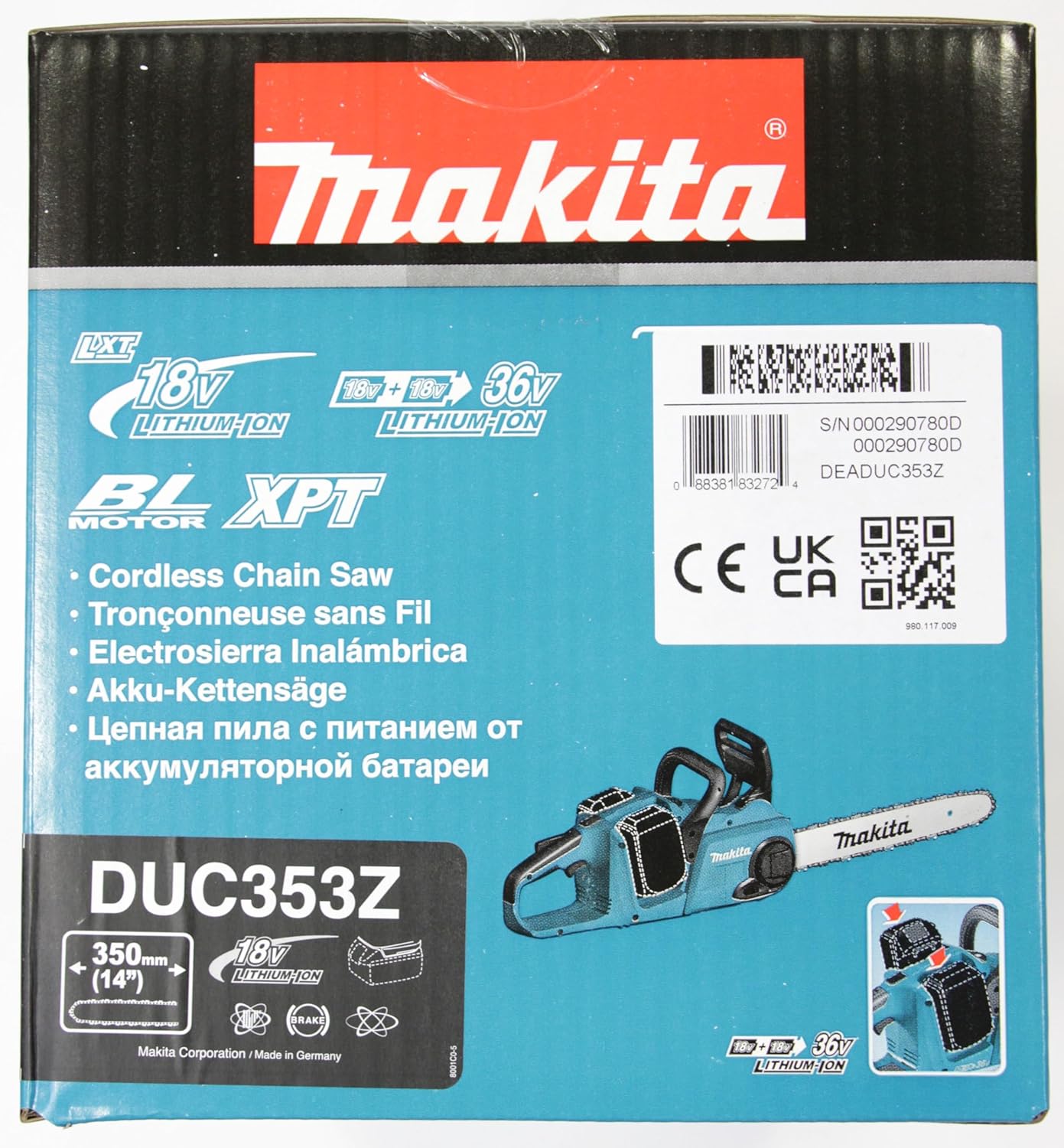 Makita Akku-KettensägeDUC353