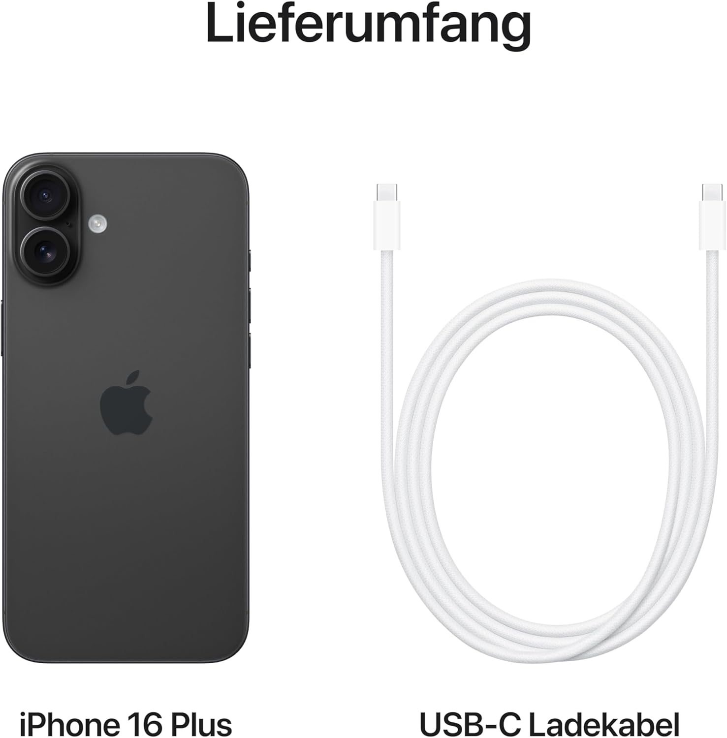 Apple iPhone 16 Plus 128 GB: 5G Handy mit Kamerasteuerung, A18 Chip und einem echten Boost für die Batterie. Funktioniert mit AirPods, Ultramarin