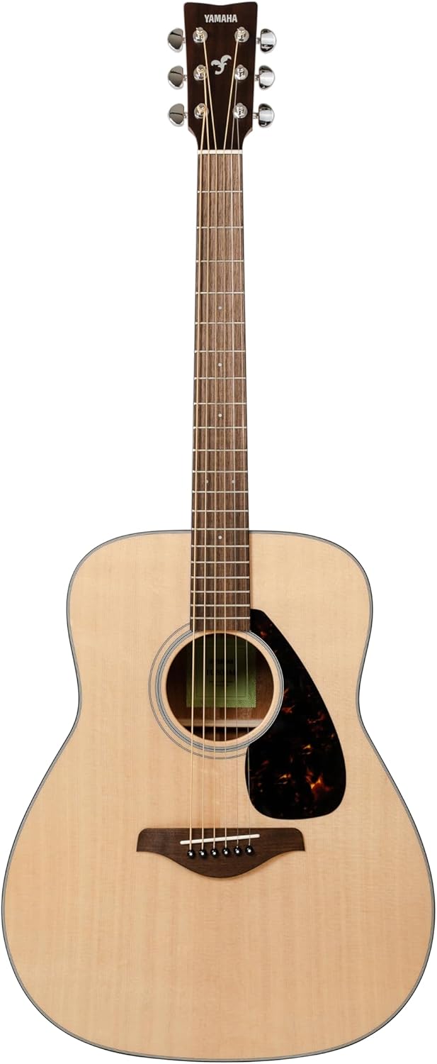 Yamaha FG800M matt natur - Akustische Westerngitarre mit authentischem Klang für Anfänger - 4-4 Gitarre aus Holz – Mit Voucher für 2 persönliche Online Lessons an der Yamaha Music School