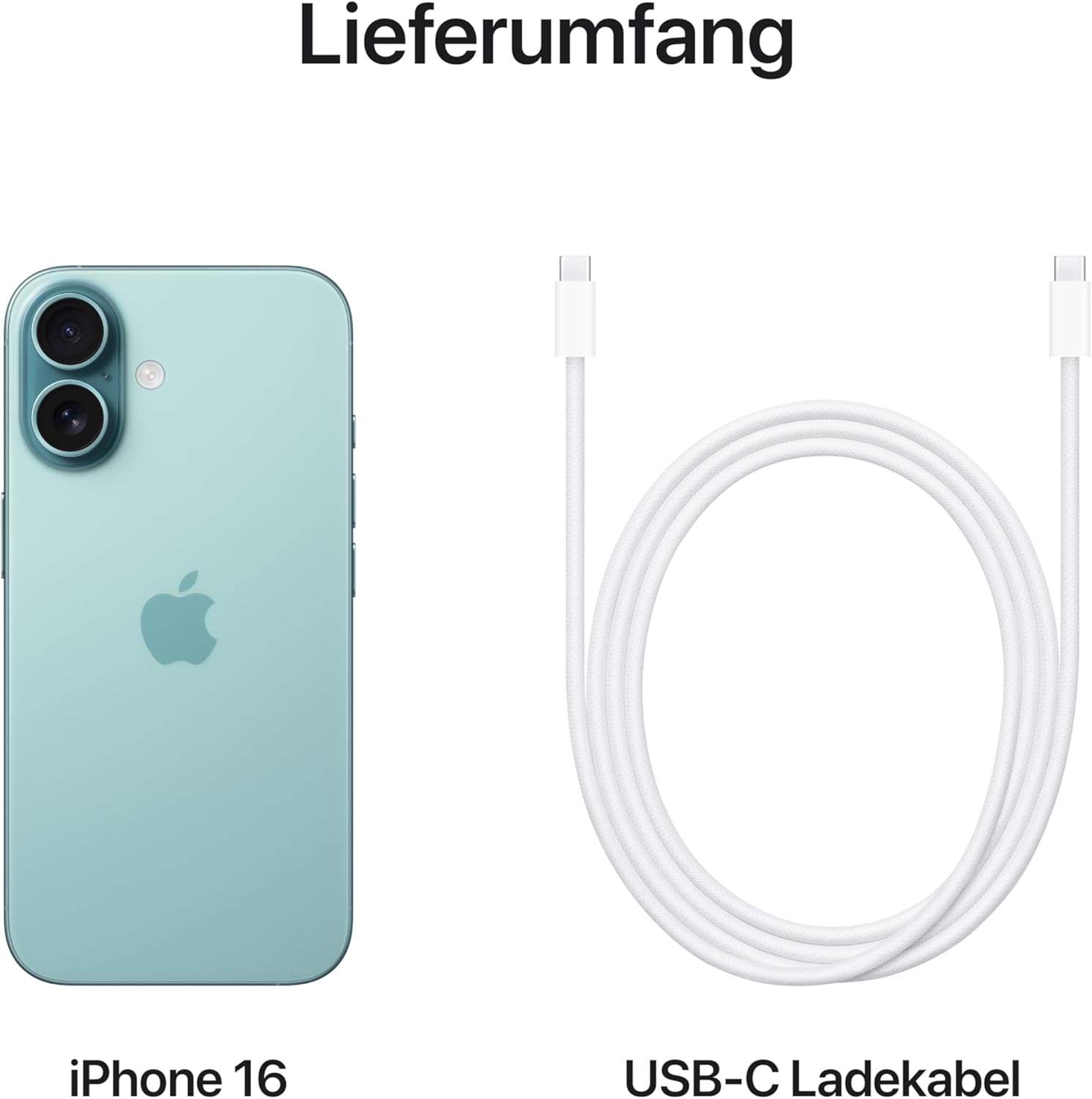 Apple iPhone 16 128 GB: 5G Handy mit Kamerasteuerung, A18 Chip und einem echten Boost für die Batterie. Funktioniert mit AirPods, Rosé