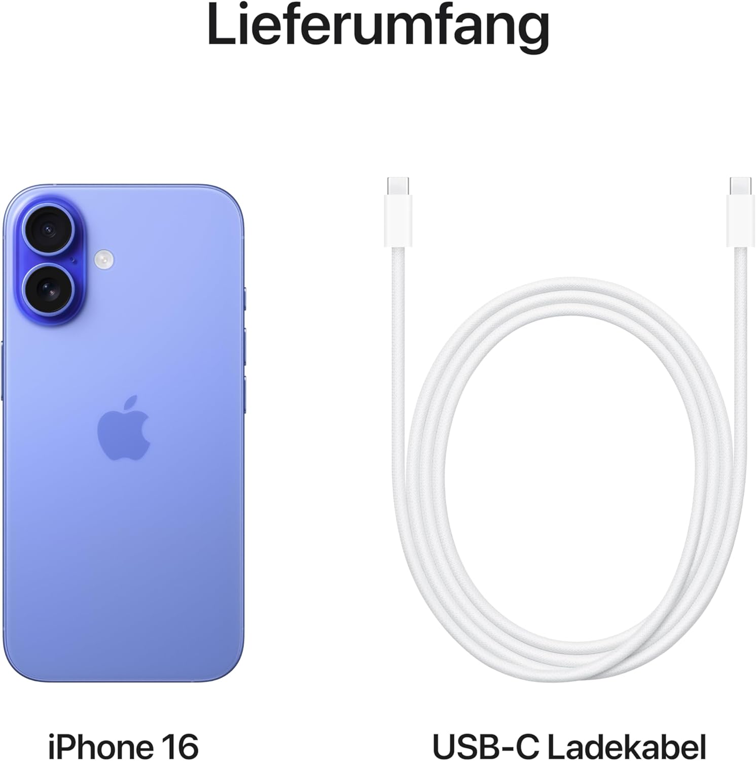 Apple iPhone 16 Plus 128 GB: 5G Handy mit Kamerasteuerung, A18 Chip und einem echten Boost für die Batterie. Funktioniert mit AirPods, Ultramarin