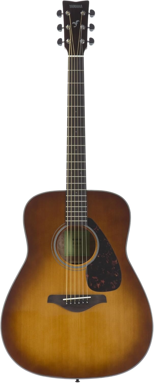 Yamaha FG800M matt natur - Akustische Westerngitarre mit authentischem Klang für Anfänger - 4-4 Gitarre aus Holz – Mit Voucher für 2 persönliche Online Lessons an der Yamaha Music School