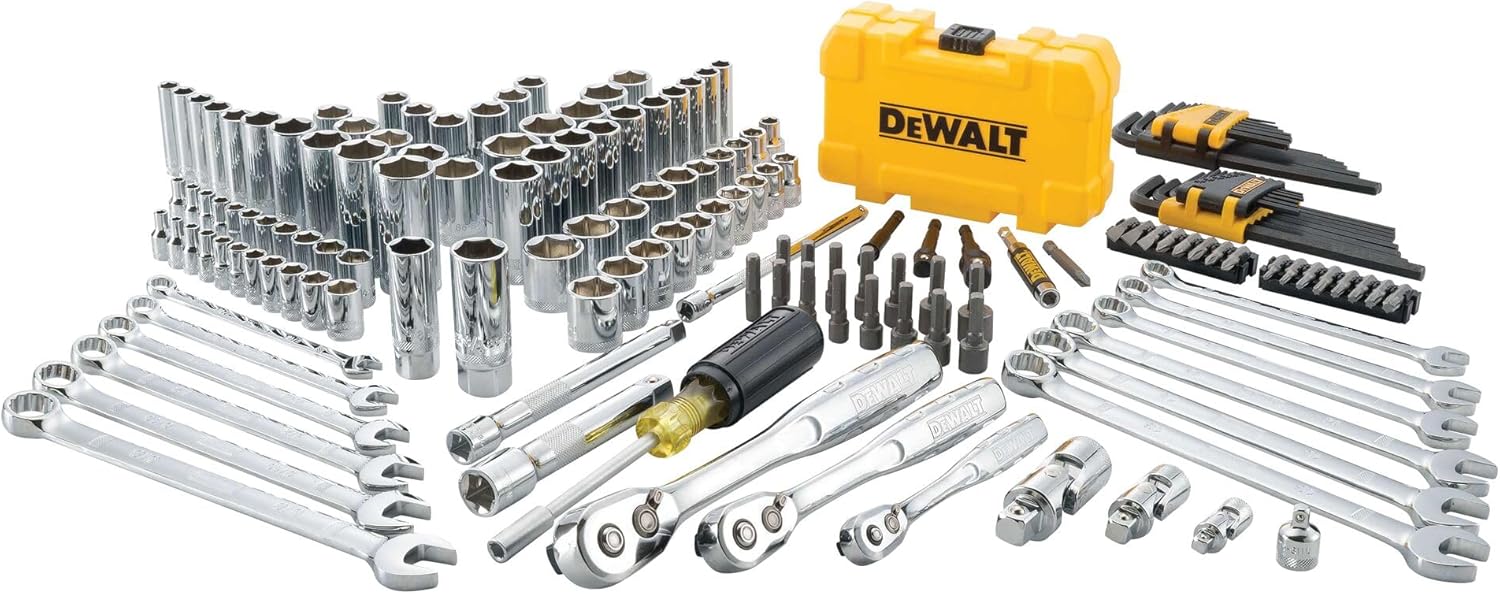 DEWALT DWMT73803 168-teiliges 14/38/12DR Steckschlüssel-Set PTA, Schwarz, Einheitsgröße