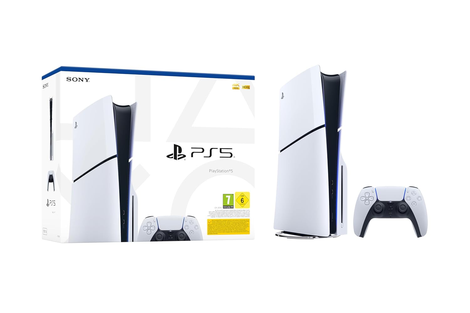 Playstation®5 Standard Konsole (Slim) inkl. 3 Monats-Abonnement PS®Plus gratis nach Aktivierung*