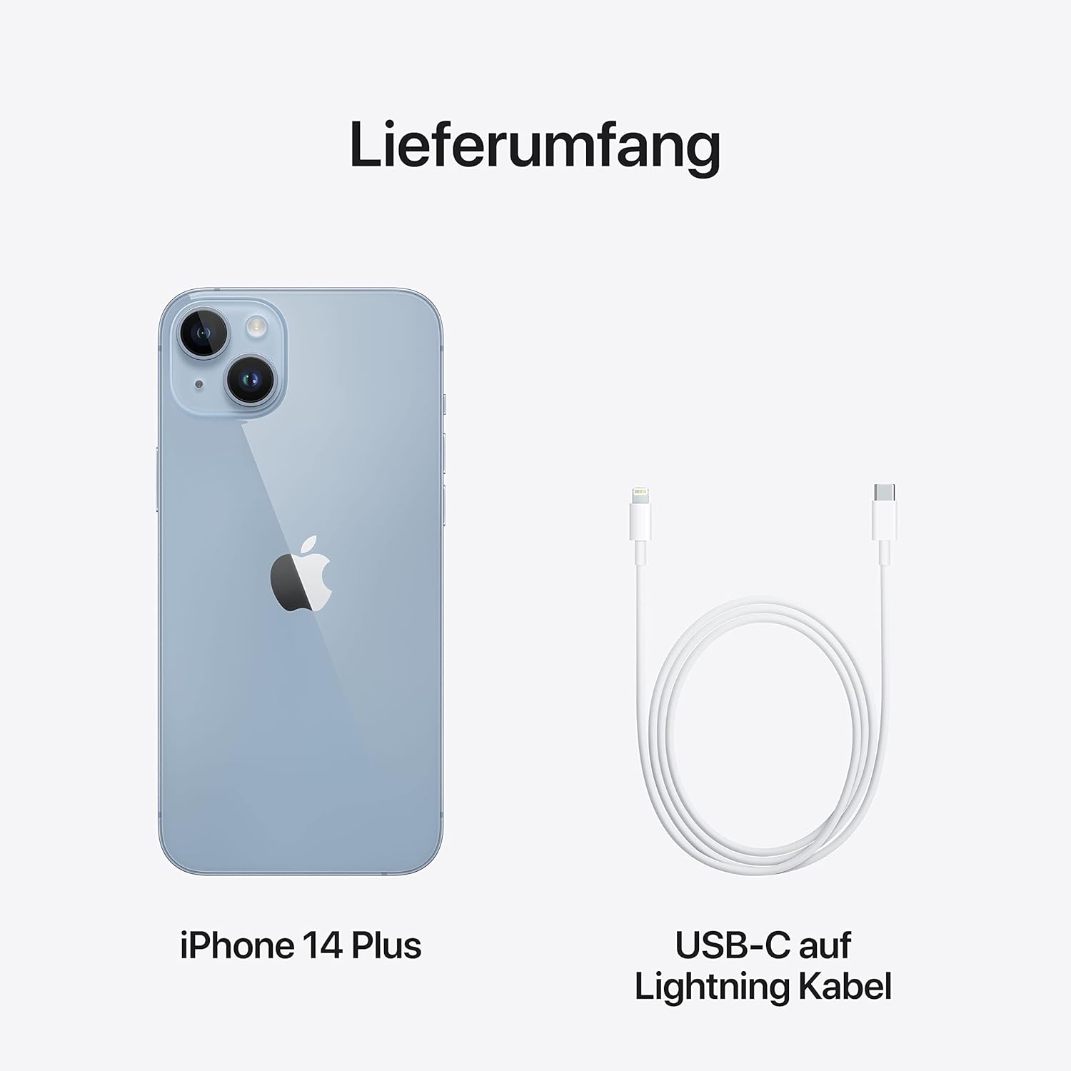 Apple iPhone 14 Plus (128 GB) - Polarstern