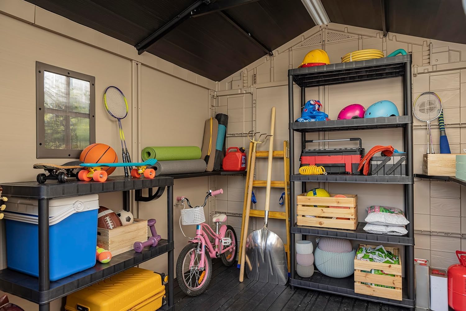 Keter Gerätehaus, Beige/Taupe, 8 x 8